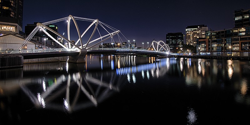 sea farers bridge, over the Yarra River, Melbourne