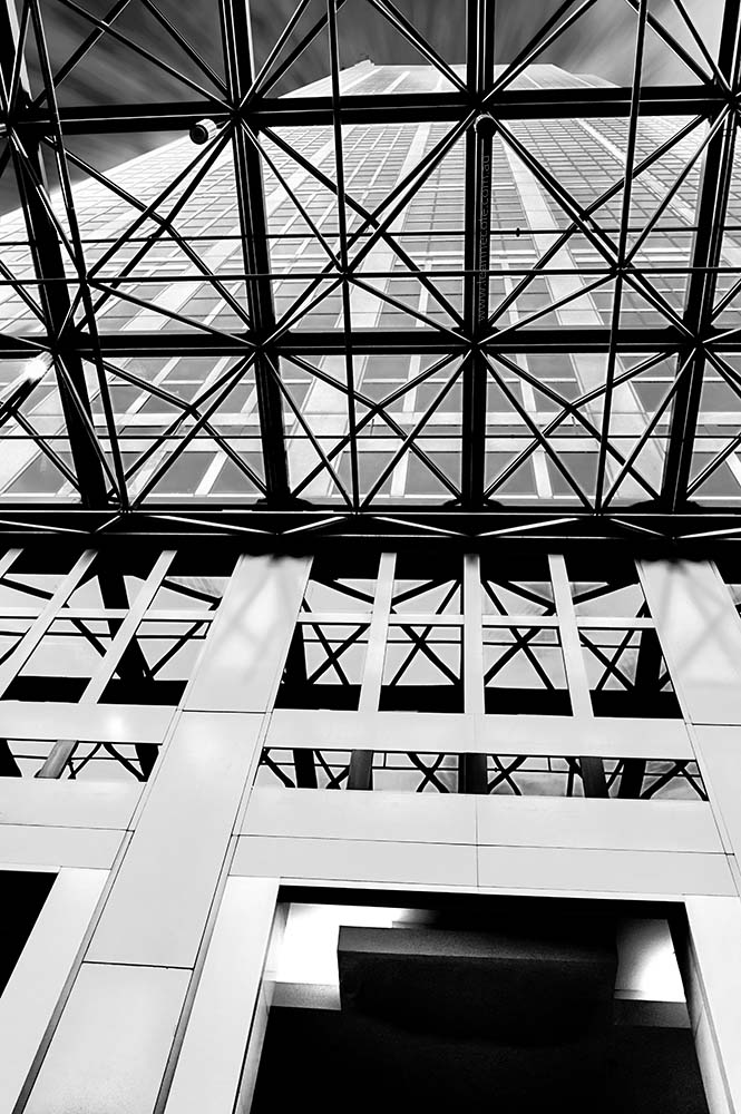 Melbourne Central Tower from Below