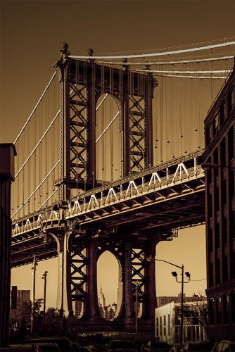 manhattan-bridge-newyork-monochrome-brooklyn