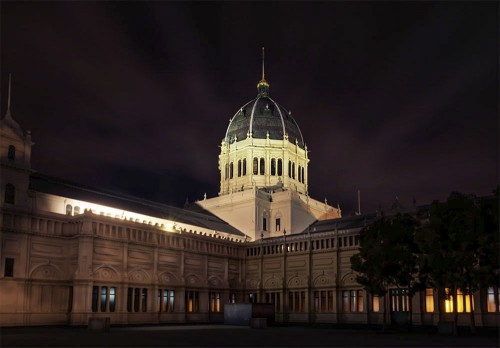 royal-exhibition-building-night-architecture