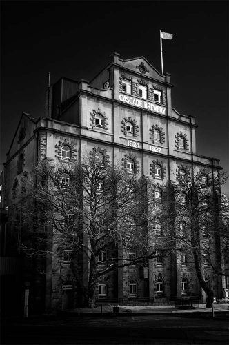 cascade-brewery-infrared-monochrome-tasmania