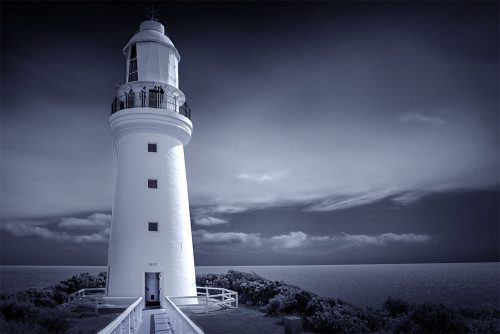 cape-otway-lighthouse-d850-monochrome