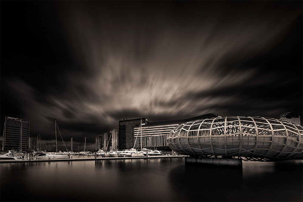 Monochrome Wednesday - Morning at Docklands