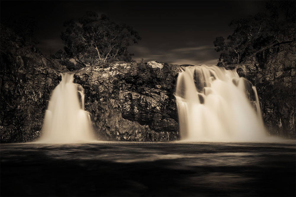 Monochrome Wednesday - Turpin Falls